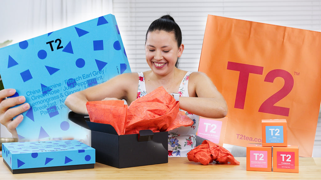 T2 Tea Unboxing | Samantha Sese