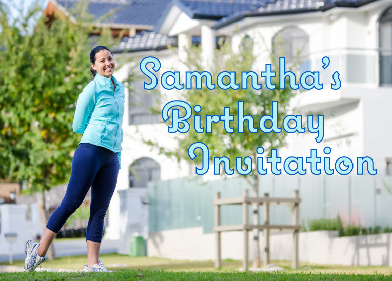 Samantha's Birthday Invitation